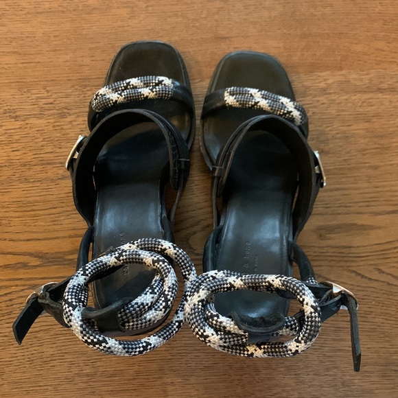 RAG & BONE OPEN TOE GLADIATOR HEELS 🖤 - Picture 10 of 11